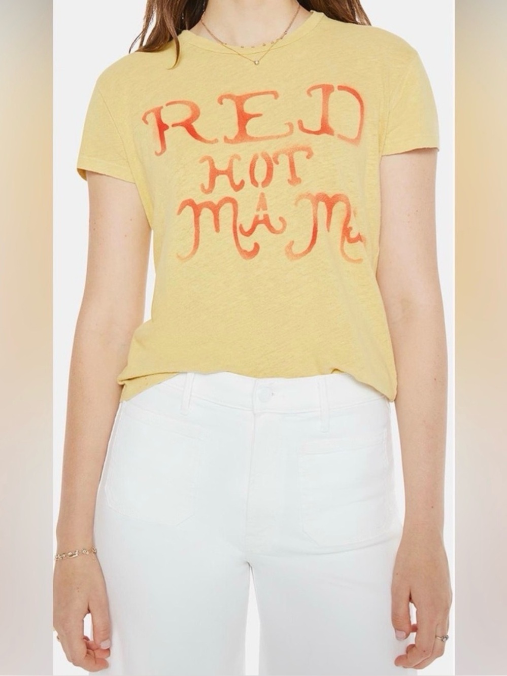 MOTHER Graphic Tee- XS